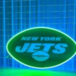 New York Jets Neon Sign Jets Nfl Logo 1