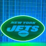 New York Jets Neon Sign Jets Nfl Logo 1