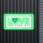 New York Jets Neon Sign Love Sign 1
