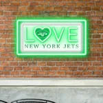New York Jets Neon Sign Love Sign 1