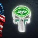 New York Jets Neon Sign The Punisher 1
