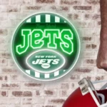 New York Jets Neon Sign Vintage Acrylic 1
