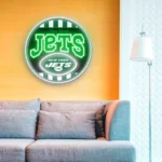 New York Jets Neon Sign Vintage Acrylic 1