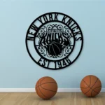 New York Knicks Metal Sign Custom Nba 1
