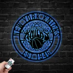 New York Knicks Metal Sign Custom Nba 1
