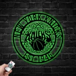 New York Knicks Metal Sign Custom Nba 1