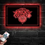 New York Knicks Metal Sign Knicks Ball Art 1