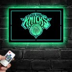 New York Knicks Metal Sign Knicks Ball Art 1