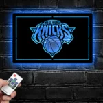 New York Knicks Metal Sign Knicks Ball Art 1