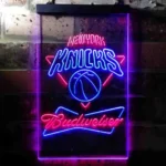 New York Knicks Neon Sign Budweiser 1