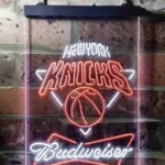 New York Knicks Neon Sign Budweiser 1