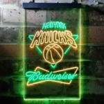 New York Knicks Neon Sign Budweiser 1