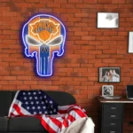 New York Knicks Neon Sign The Punisher 1