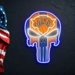 New York Knicks Neon Sign The Punisher 1