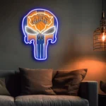 New York Knicks Neon Sign The Punisher 1