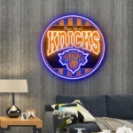 New York Knicks Neon Sign Vintage Acrylic 1