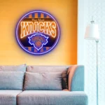 New York Knicks Neon Sign Vintage Acrylic 1
