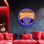 New York Knicks Neon Sign Vintage Acrylic 1