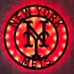 New York Mets Metal Sign Mlb 1