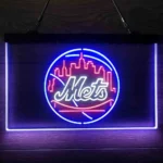 New York Mets Neon Sign 3 Color 1
