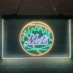 New York Mets Neon Sign 3 Color 1