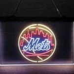 New York Mets Neon Sign 3 Color 1
