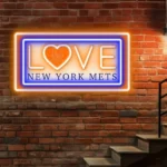 New York Mets Neon Sign Love Sign 1