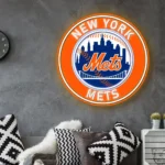 New York Mets Neon Sign Mlb 1