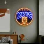 New York Mets Neon Sign Retro Acrylic 1