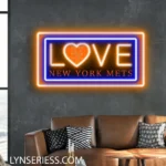 New York Mets Neon Sign Romance Sign 1