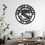 New York Rangers Metal Sign Custom Nhl 1