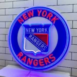 New York Rangers Neon Sign Nhl 1