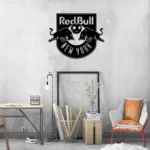 New York Red Bulls Metal Sign Fc Logo 1