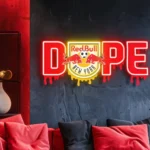 New York Red Bulls Neon Sign Dripping Dope Fc 1