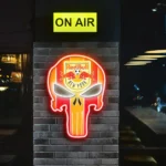 New York Red Bulls Neon Sign The Punisher Fc 1