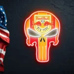 New York Red Bulls Neon Sign The Punisher Fc 1