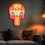 New York Red Bulls Neon Sign The Punisher Fc 1