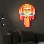 New York Red Bulls Neon Sign The Punisher Fc 1