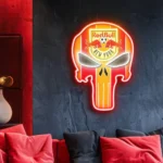 New York Red Bulls Neon Sign The Punisher Fc 1