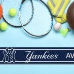 New York Yankees Metal Sign Artistic Mlb 1