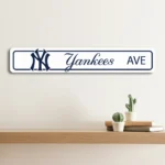 New York Yankees Metal Sign Artistic Mlb 1