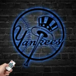 New York Yankees Metal Sign Logo 1