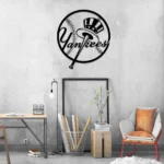 New York Yankees Metal Sign Logo 1