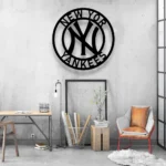 New York Yankees Metal Sign Mlb 1