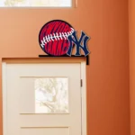New York Yankees Metal Sign Ny Yankees Ball 1
