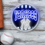 New York Yankees Neon Sign Retro Acrylic 1