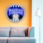 New York Yankees Neon Sign Retro Acrylic 1