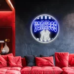 New York Yankees Neon Sign Retro Acrylic 1