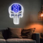 New York Yankees Neon Sign The Punisher 1