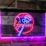 New York Yankees Neon Sign Yanks Neon Art 1